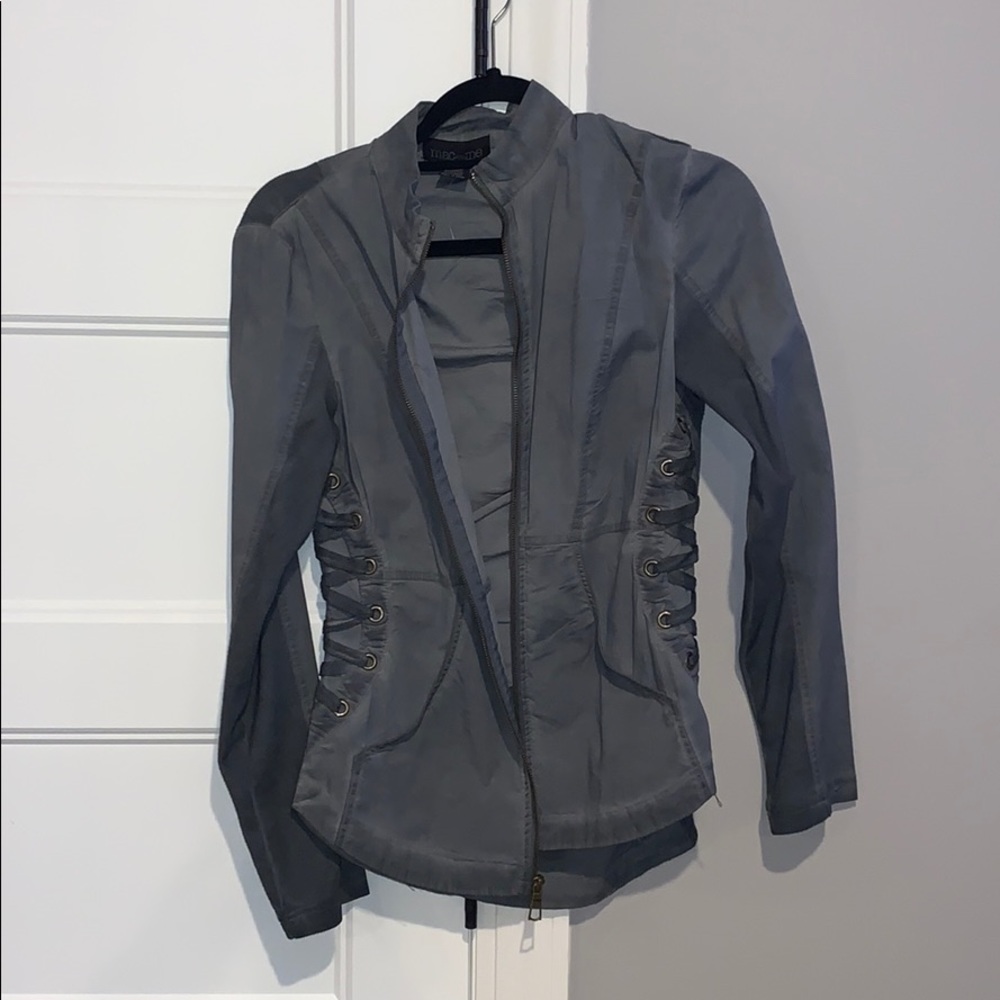 Grey lightweight jacket